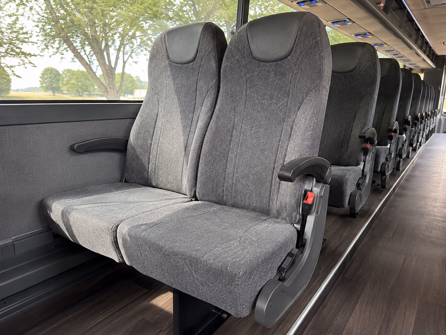 how the type of bus you choose changes the price in springdale arkansas