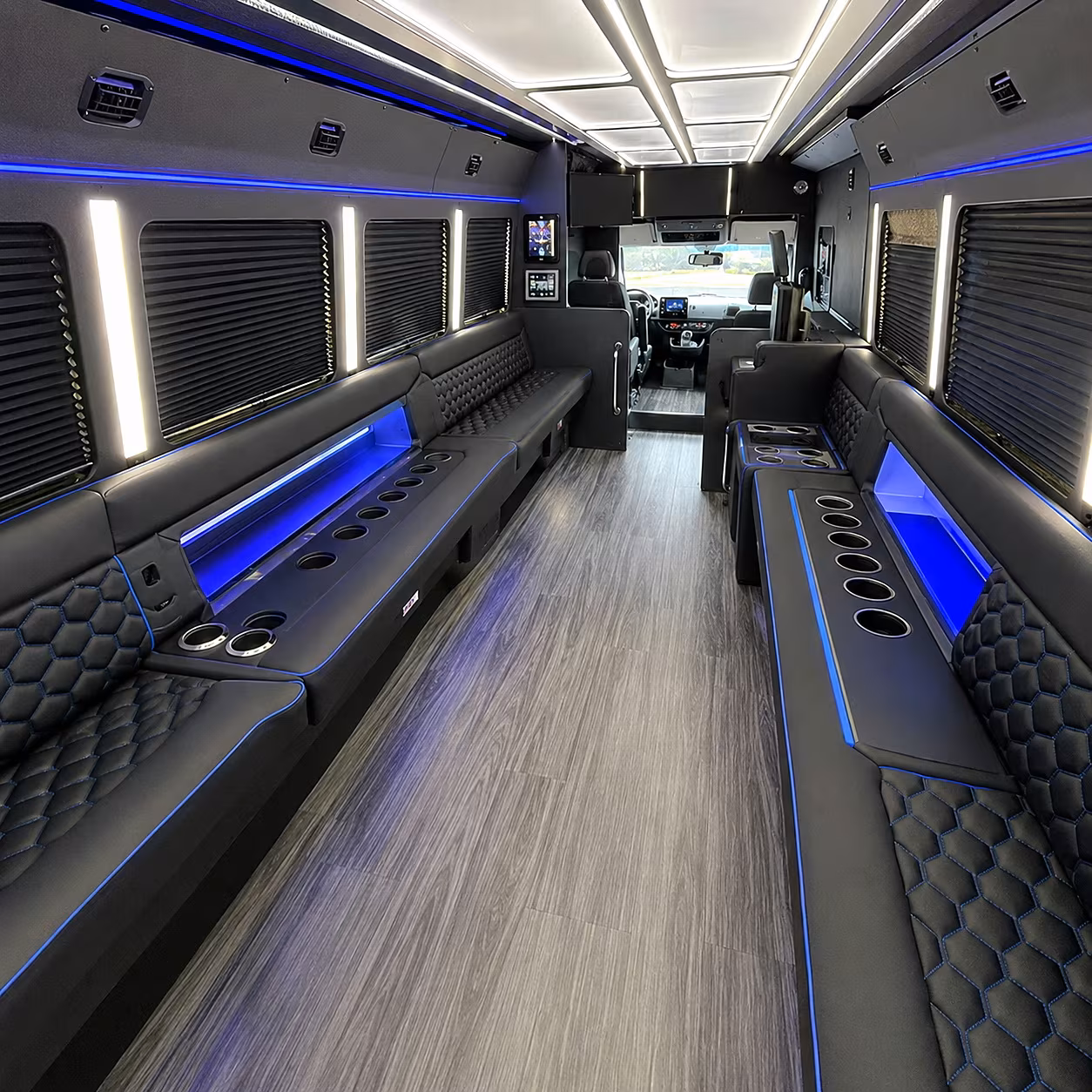 springdale party bus rentals inside