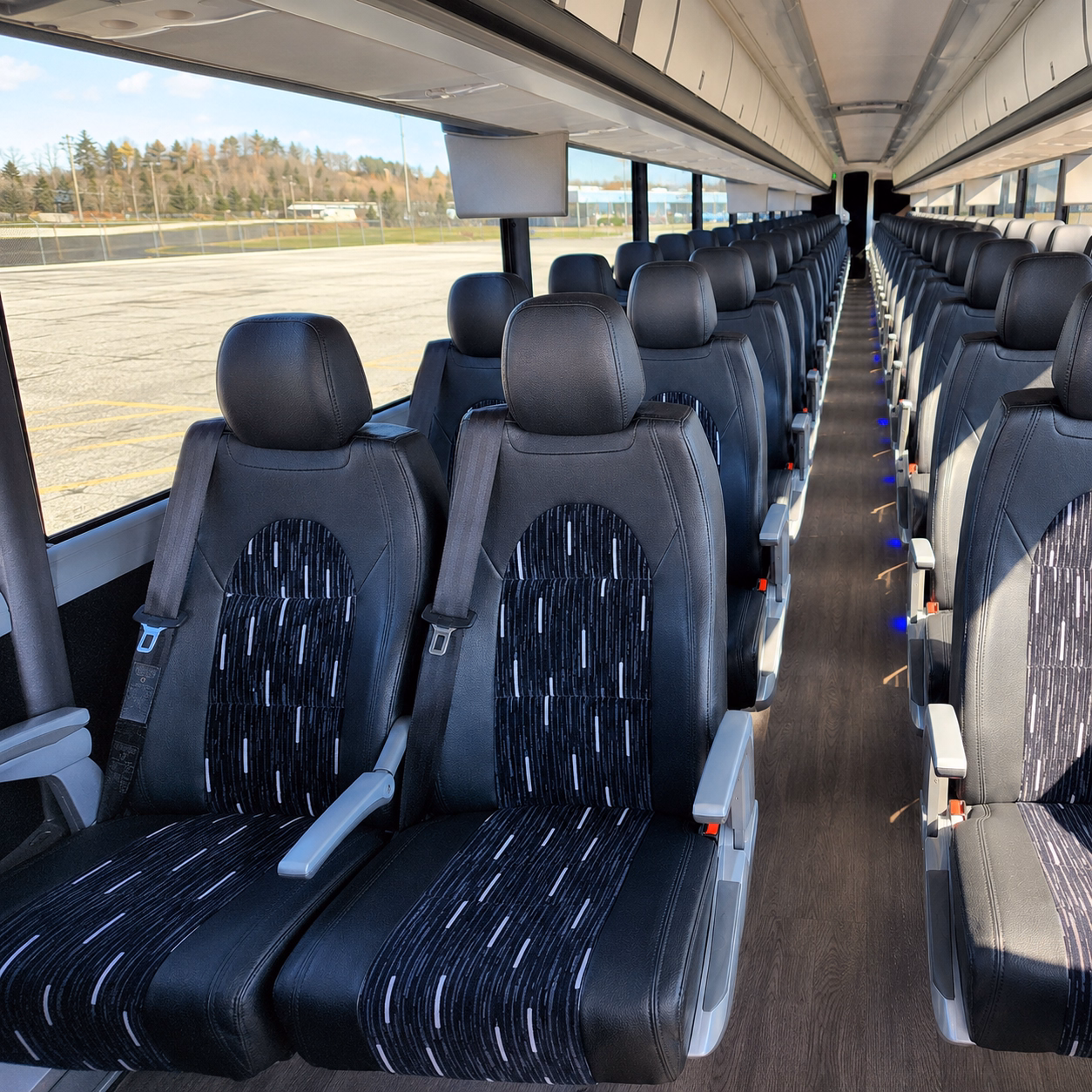 springdale religious group transportation onboard seating