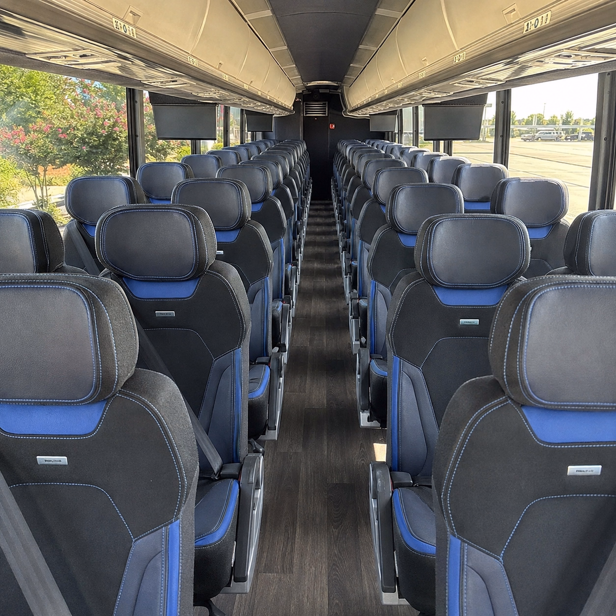 springdale school event transportation onboard seating