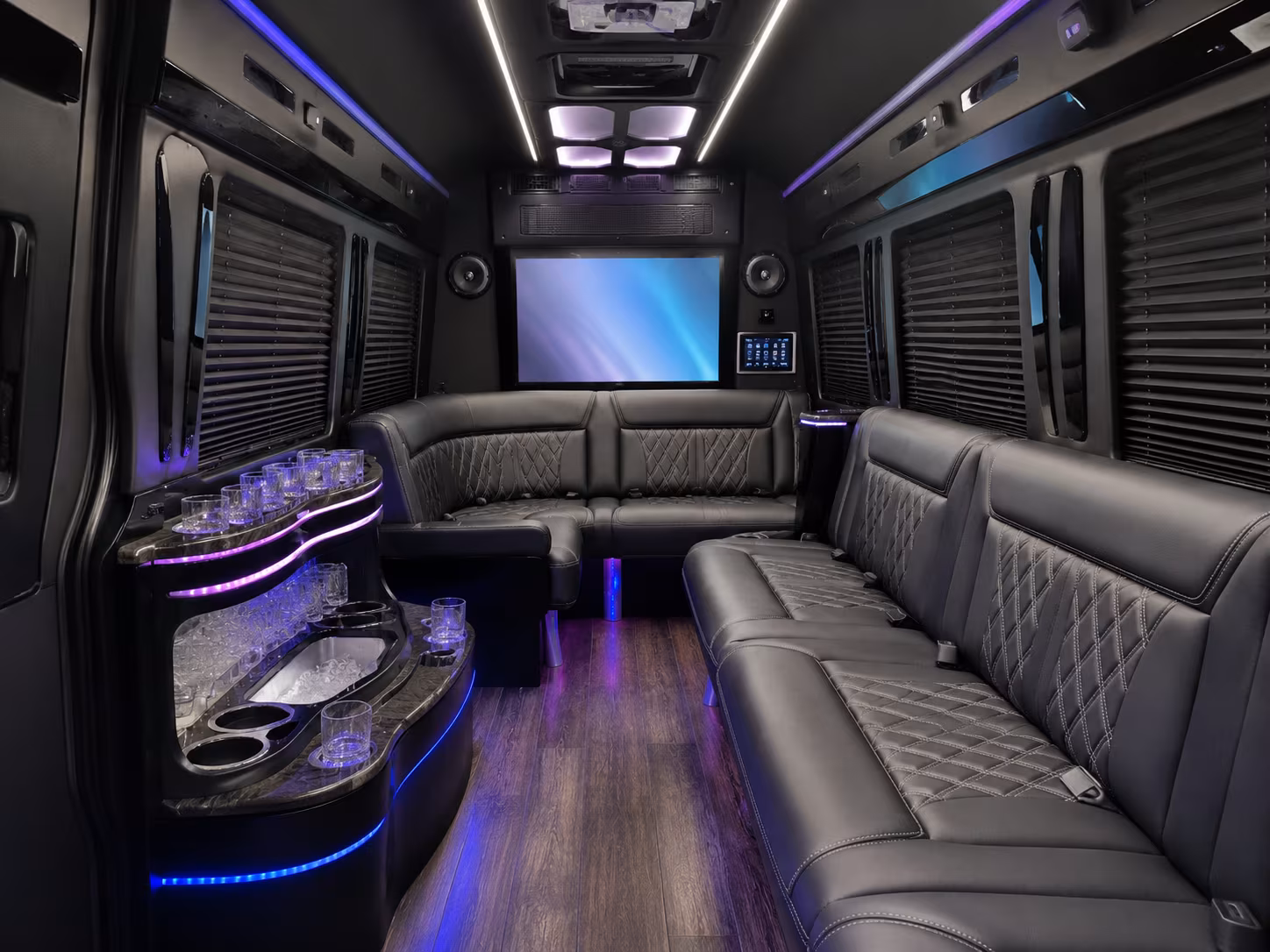 springdale sporting event transportation onboard seating